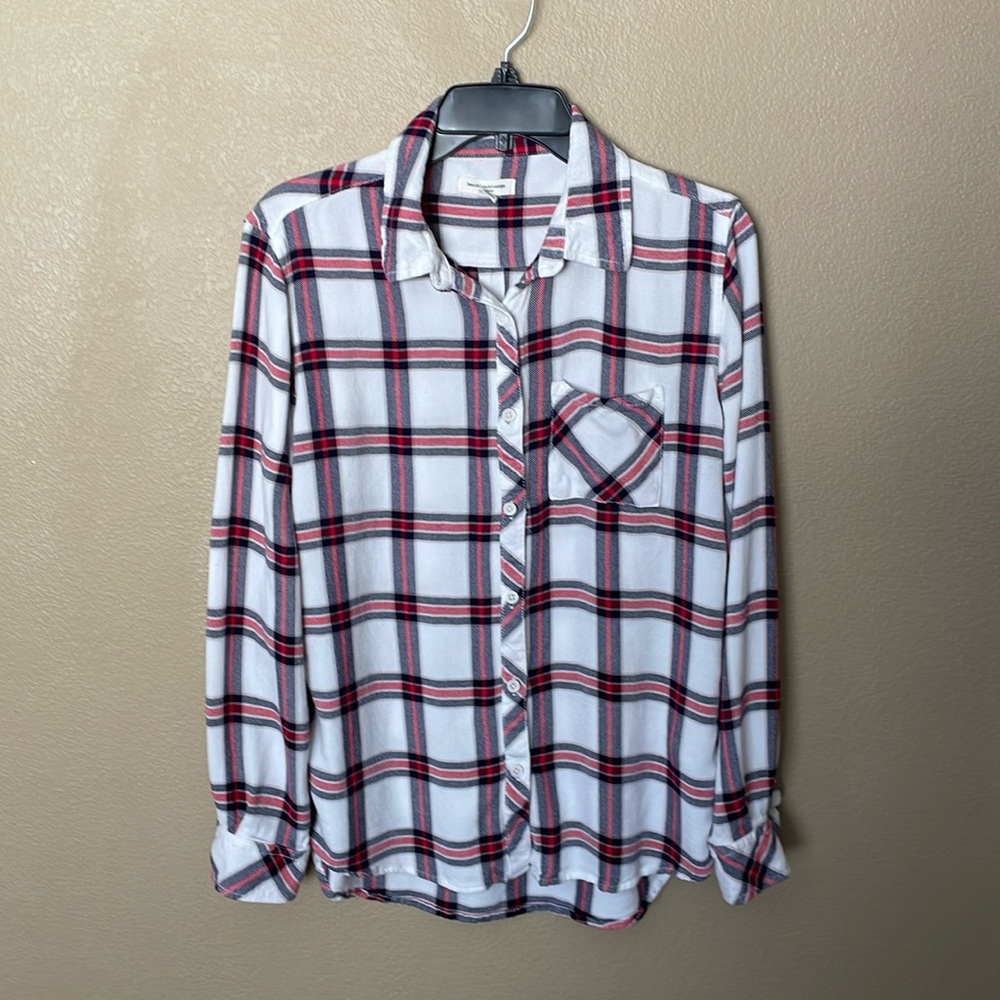 BeachLunchLounge Flannel Top